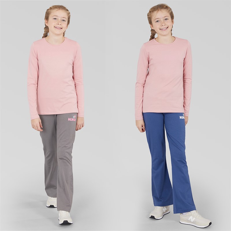 Bench Girls Torva Two Pack Leggings Grey Marl/Navy Grey Marl / Navy