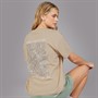 Bench T-shirt Yerra Femme Taupe
