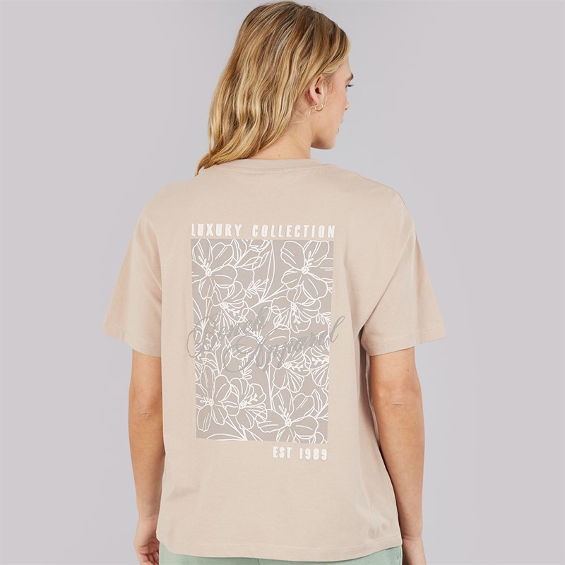 Bench T-shirt Yerra Femme Taupe