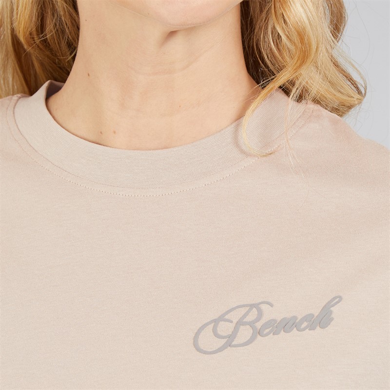 Bench T-shirt Yerra Femme Taupe
