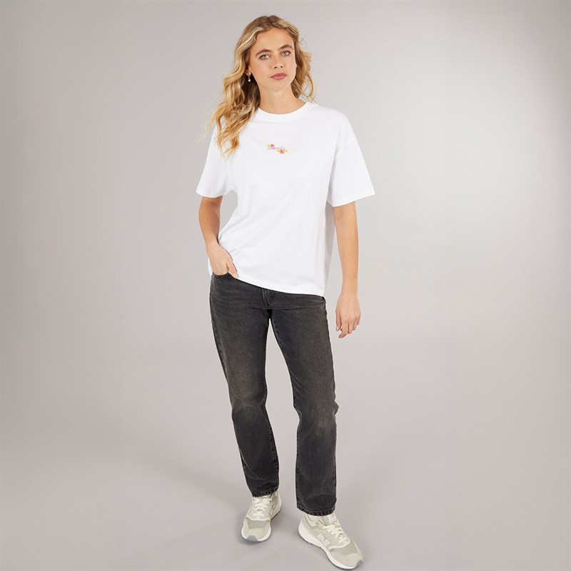 Bench Damen Craya T Shirt Weiß