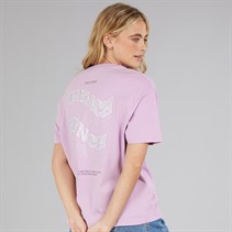 Bench Womens Renna T-Shirt Lilac Breeze