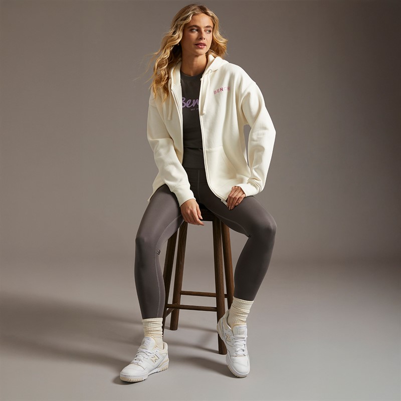 Bench Womens Catryn Hoodie Winter White