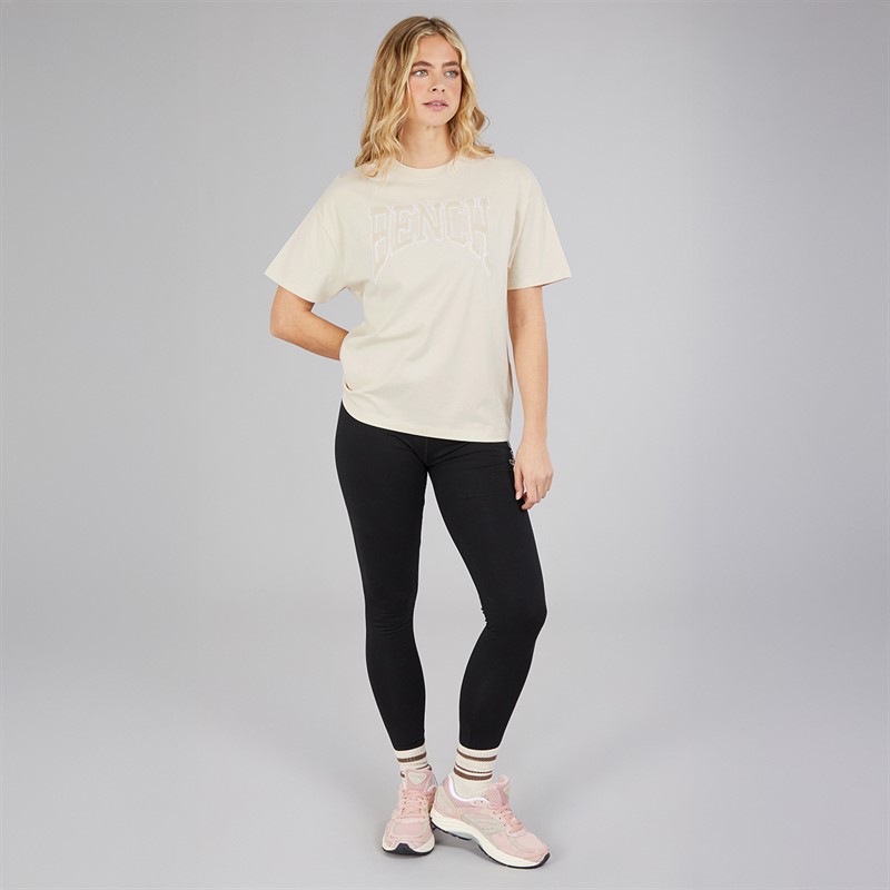 Bench Damen Zayah T Shirt Chalk