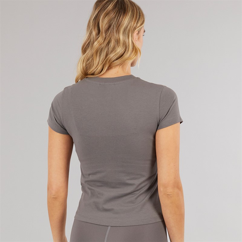 Bench Womens Rhin T-Shirt Charcoal