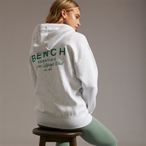 Bench Womens Catryn Hoodie Ice Grey Marl