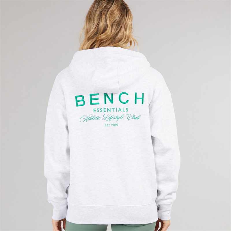 Bench Womens Catryn Hoodie Ice Grey Marl