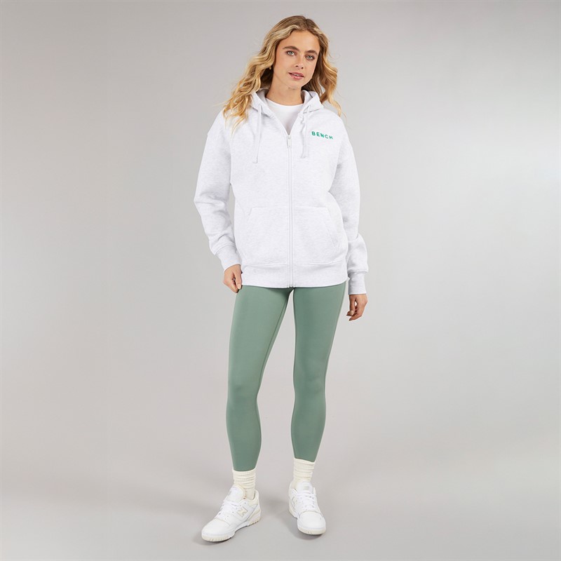 Bench Womens Catryn Hoodie Ice Grey Marl
