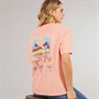 Bench Damen Craya T Shirt Pink Coral