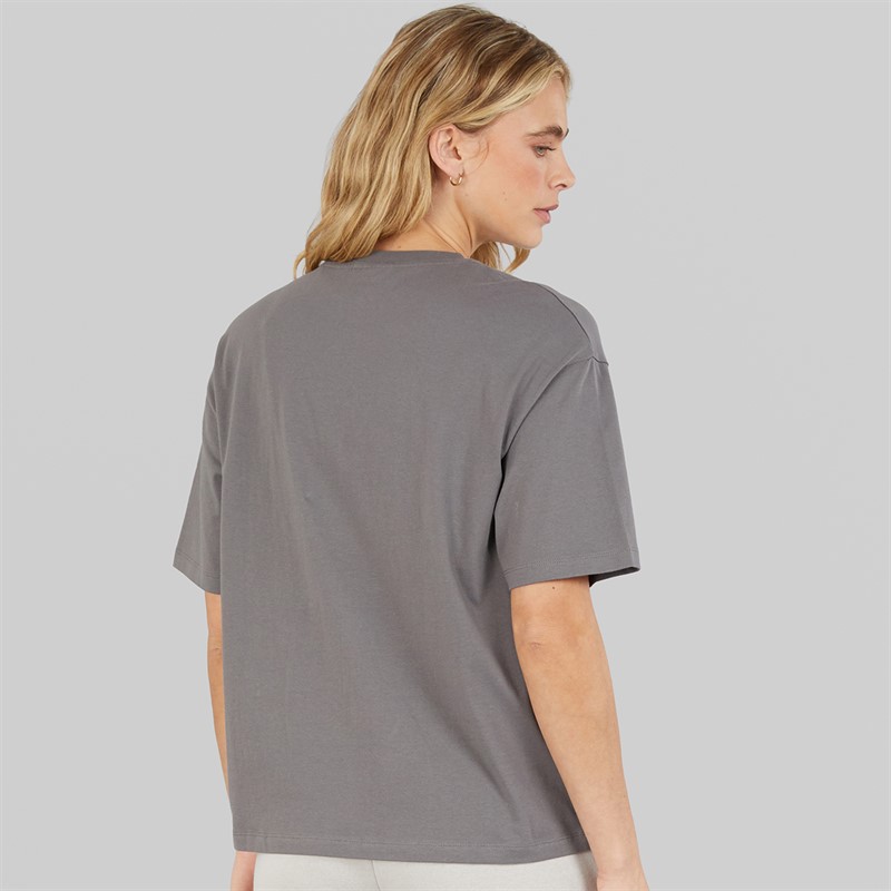 Bench Damen Jilen T Shirt Charcoal