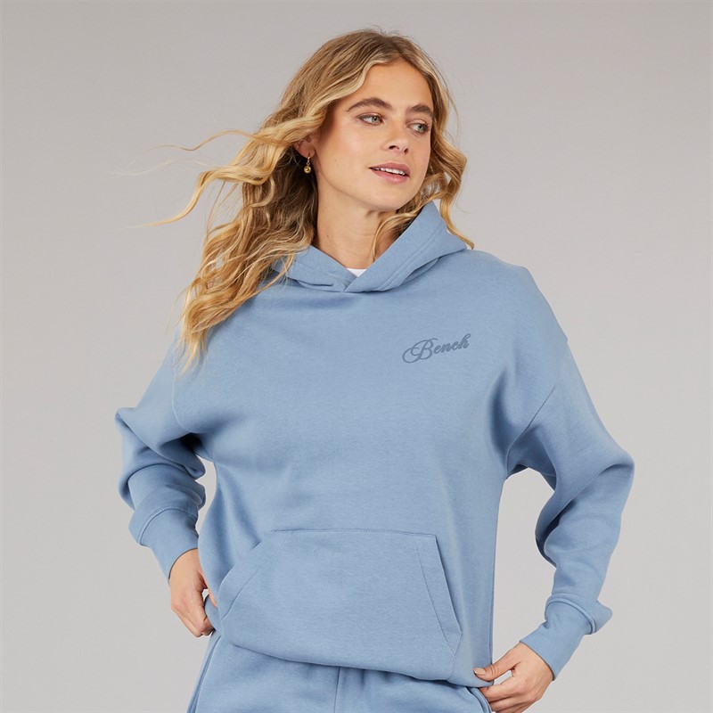 Bench Womens Pella Hoodie Dusky Blue