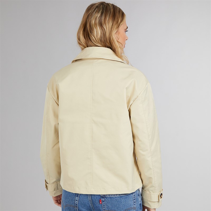 Bench Dames heuplengte trenchcoat Beige