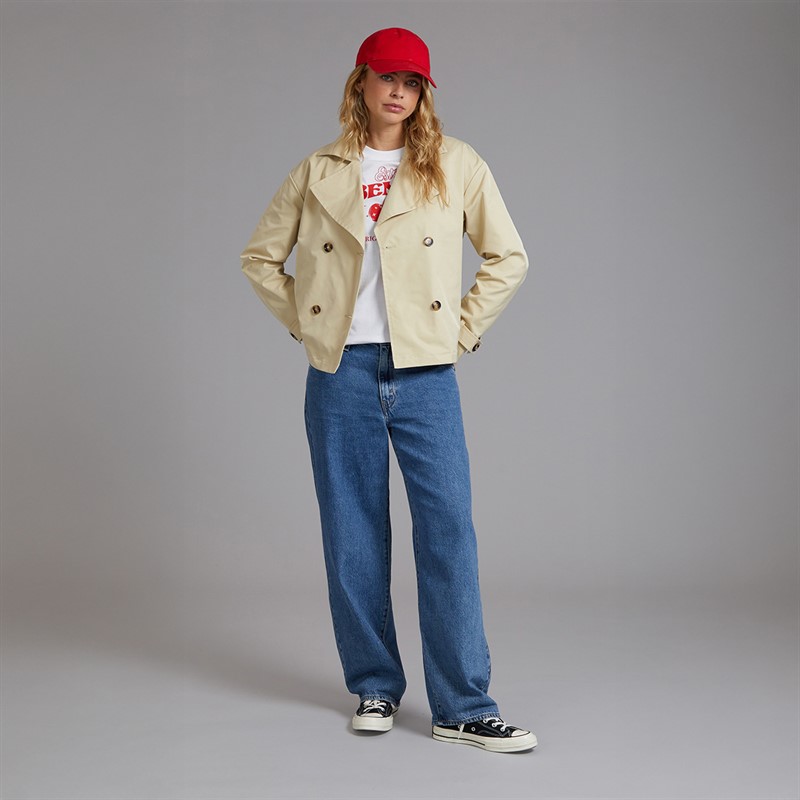 Bench Dames heuplengte trenchcoat Beige