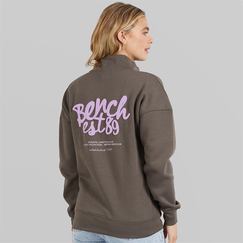 Bench Womens Casiah Sweatshirt Charcoal