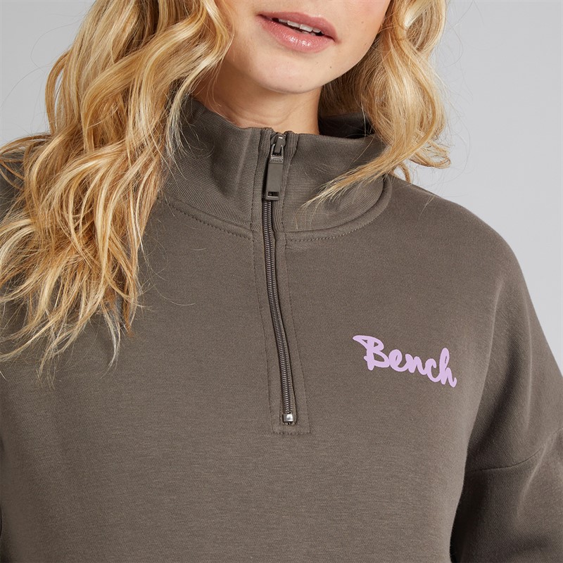 Bench Womens Casiah Sweatshirt Charcoal