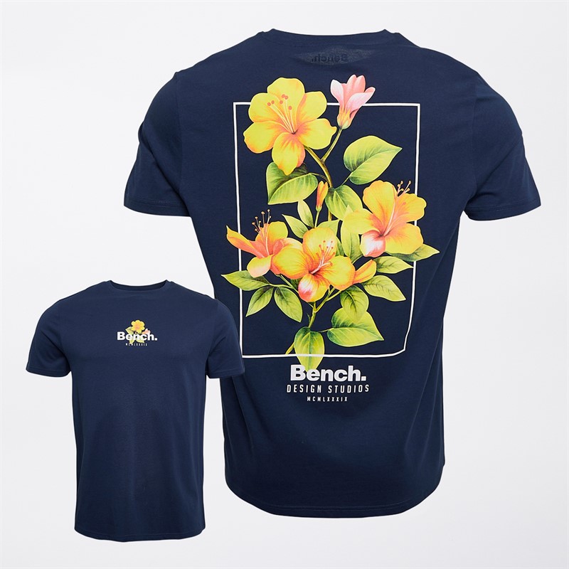 Bench Mens Dupri Six Pack T-Shirts Mixed