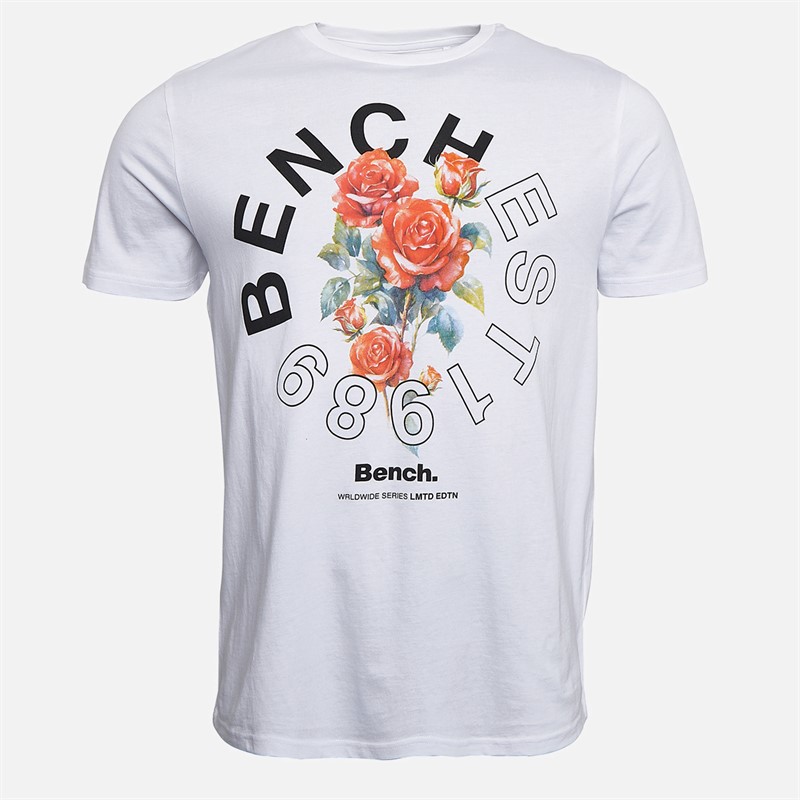 Bench Mens Dupri Five Pack T-Shirts Mixed