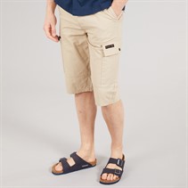 Bench Mens Avaros Cargo Shorts Stone