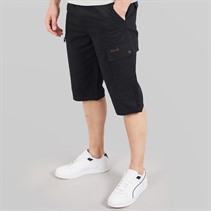 Bench Mens Avaros Cargo Shorts Black