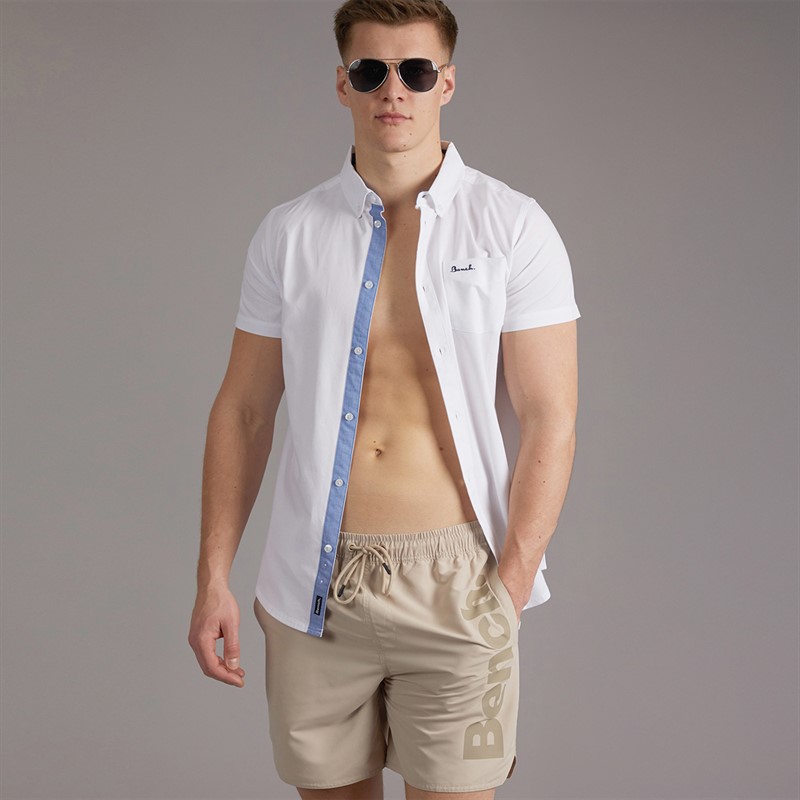 Bench Mens Covian Swim Shorts Stone