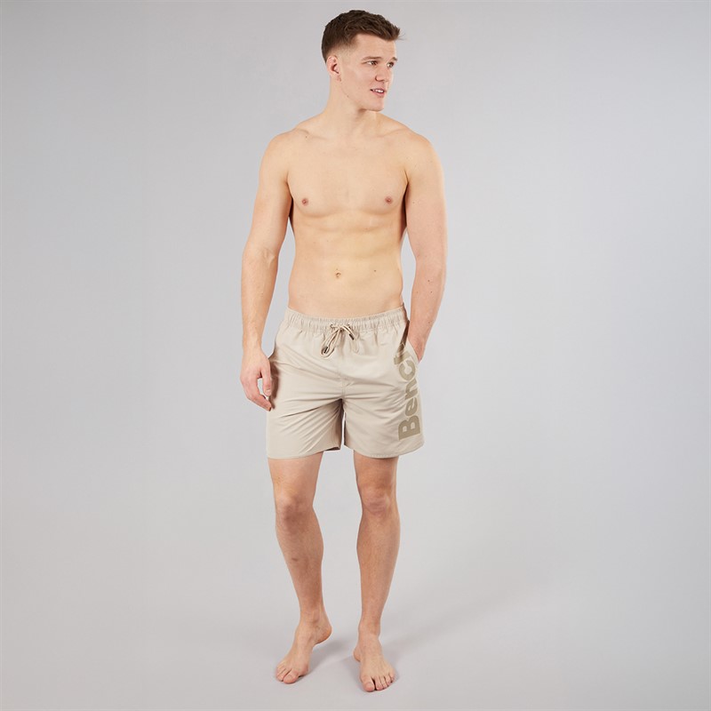 Bench Mens Covian Swim Shorts Stone