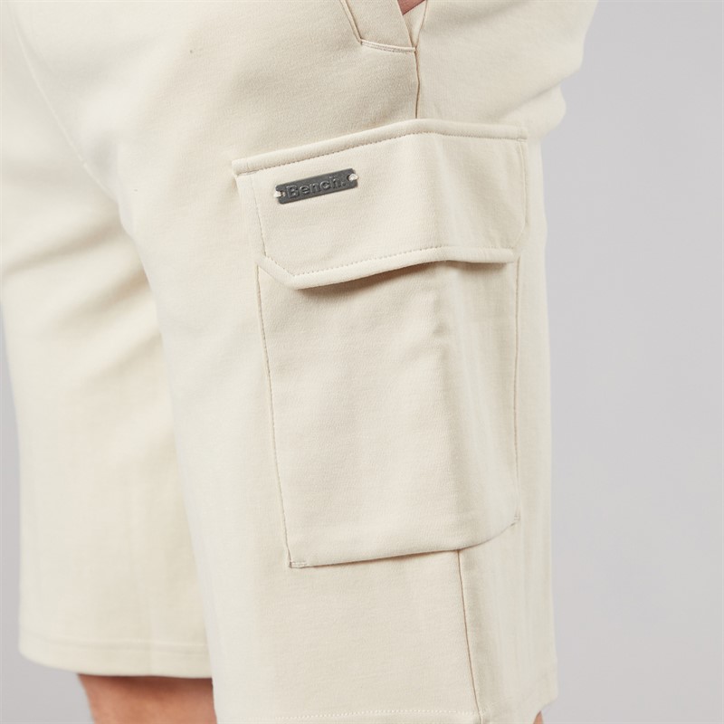 Bench Ensemble T-shirt et short Ludar Homme Ecru