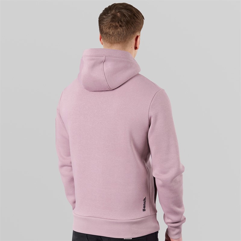 Bench Mens Mozoni Hoodie Faded Purple