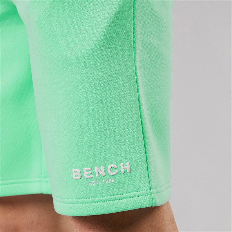 Bench Herre Nuvero T-shirt og shorts sæt Deep Mint