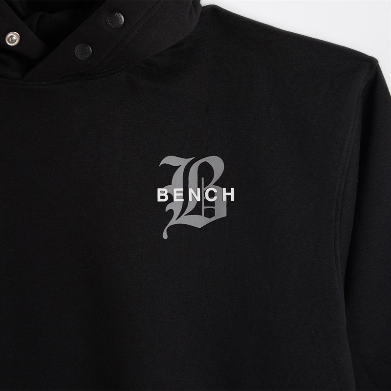 Bench Mens Etiva Hoodie Black