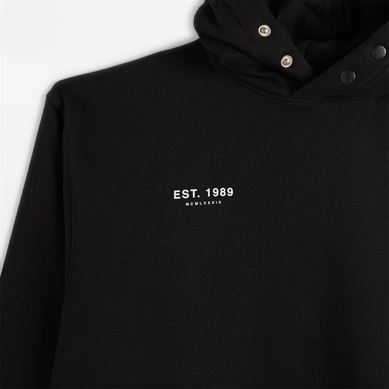 Bench Mens Etiva Hoodie Black