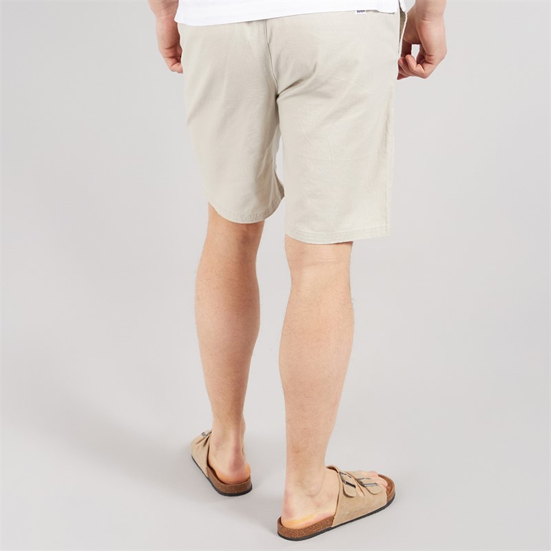 Bench Herre Setero Linned Shorts Sand
