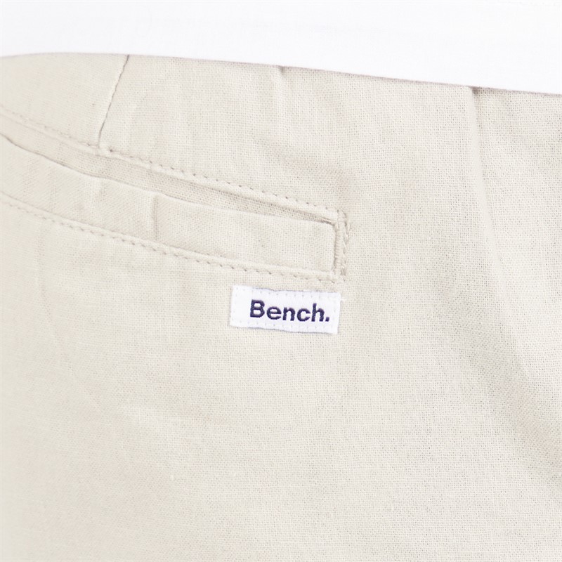 Bench Herre Setero Linned Shorts Sand
