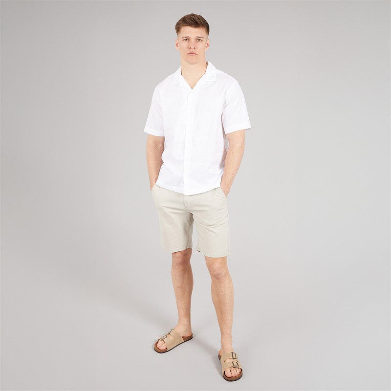 Bench Herre Setero Linned Shorts Sand