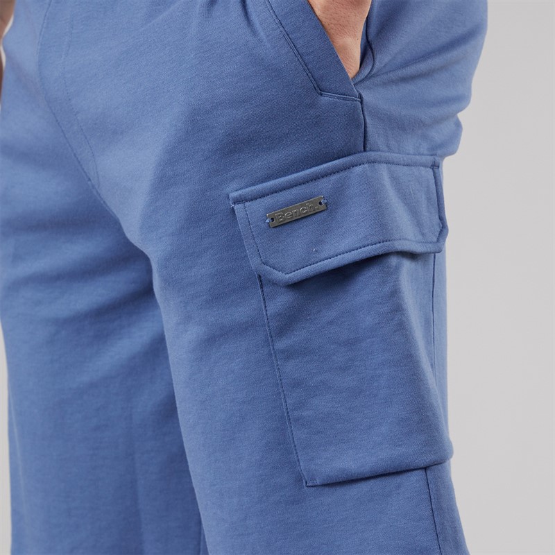 Bench Ensemble t-shirt et short Ludar Homme Mid Blue