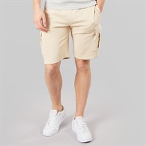 Bench Mens Tollson Cargo Shorts Ecru
