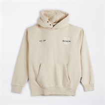 Bench Mens Etiva Hoodie Ecru