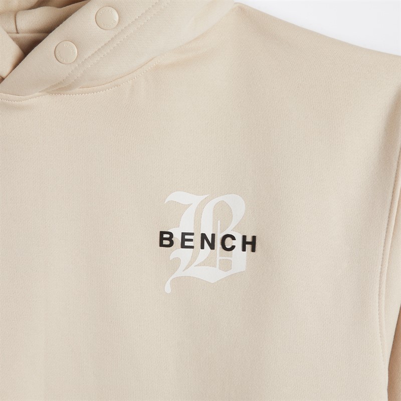 Bench Mens Etiva Hoodie Ecru