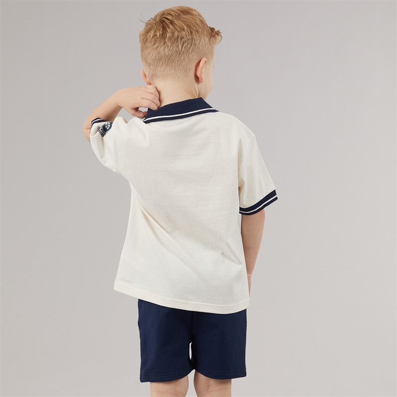Bench Boys Resort T-Shirt And Shorts Set Navy