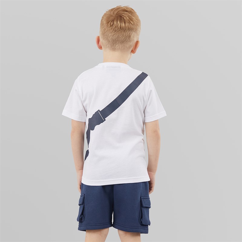 Bench Boys T-Shirt And Shorts Set Blue