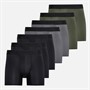 Bench Mens Motmo Seven Pack Boxers Black/Khaki/Steel Grey Black/Khaki/Steel Grey/Black/Khaki/Steel Grey/Black