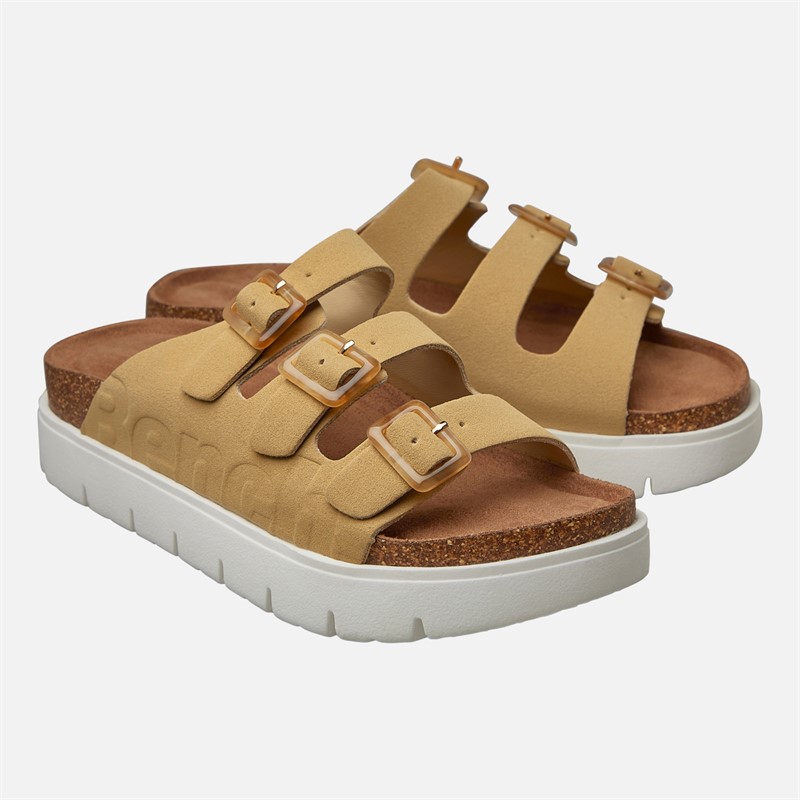Bench Womens Ushuaia Triple Buckle als Sand