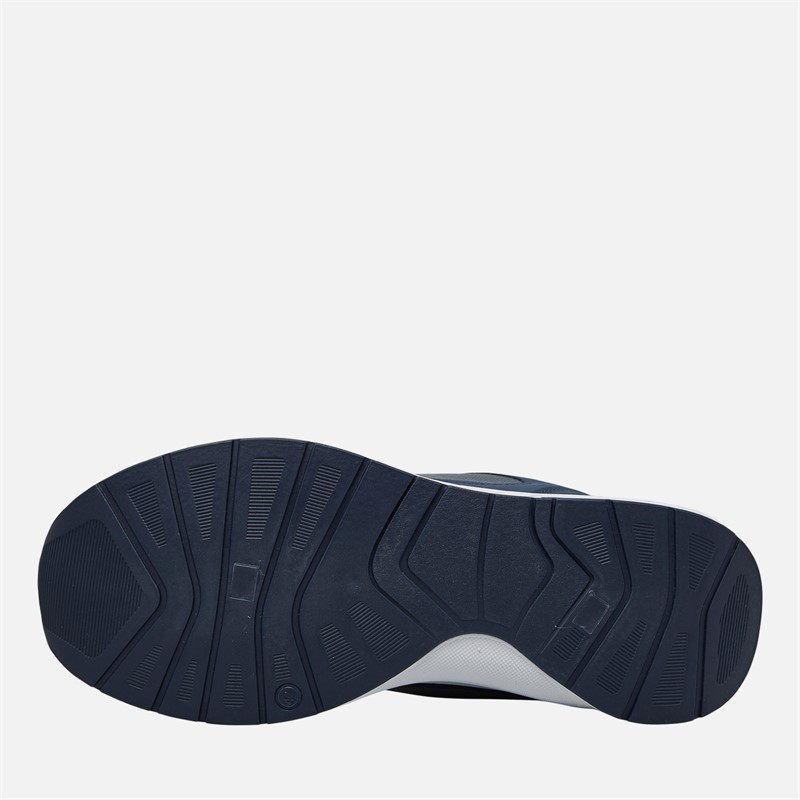 Bench Mens Derker Trainers Navy/Grey