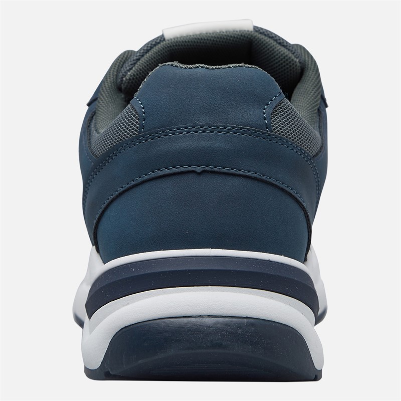Bench Mens Derker Trainers Navy/Grey