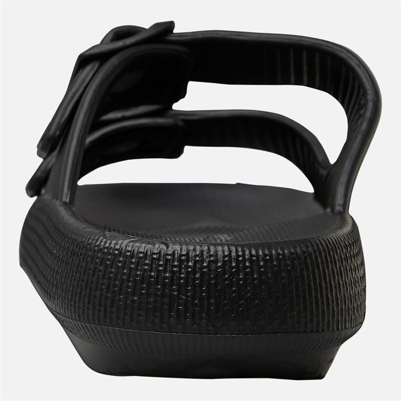 Bench Womens Ibbette Dual Strap Sandals Black