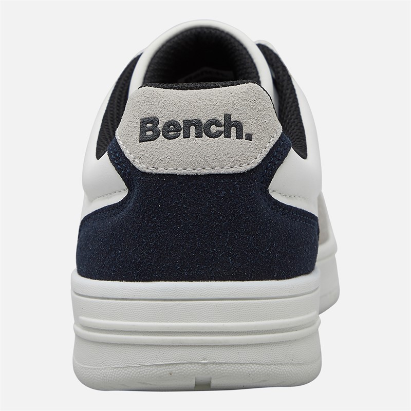 Bench Mens Grainger Trainers Light Grey/Navy Light Grey / Navy