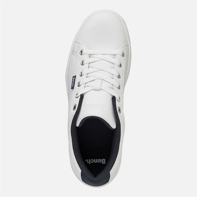 Bench Mens Wainwright Trainers White