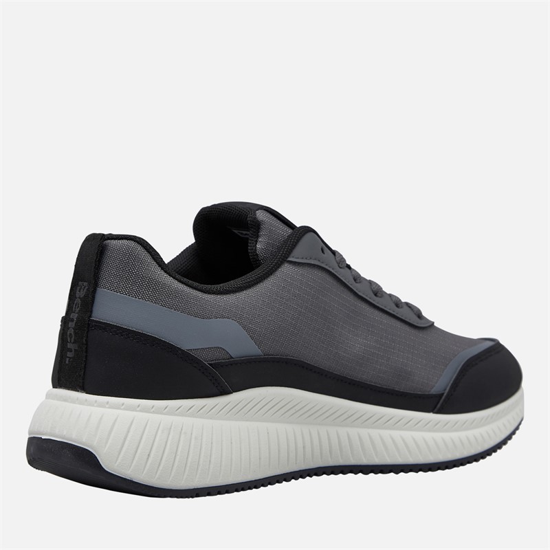 Bench Mens Dovestone Trainers Grey/Black Grey / Black