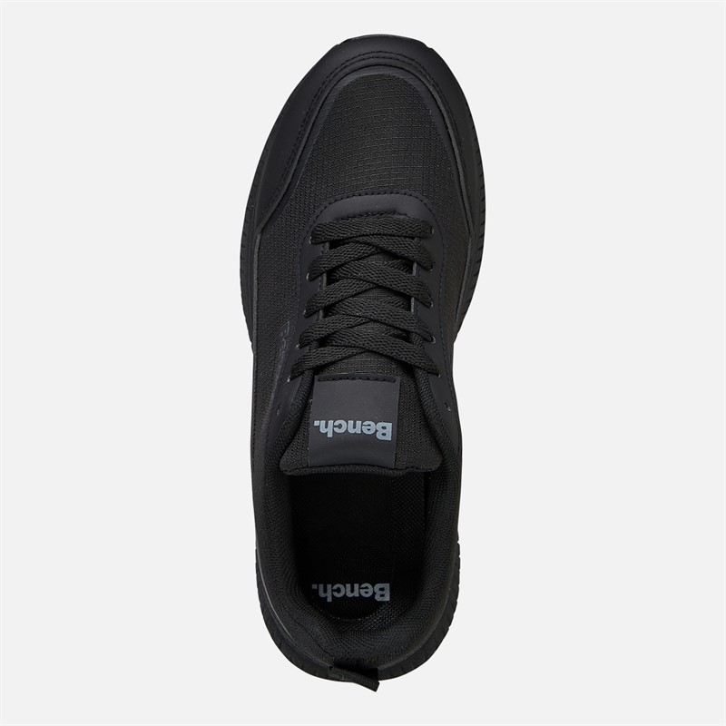 Bench Mens Dovestone Trainers Black