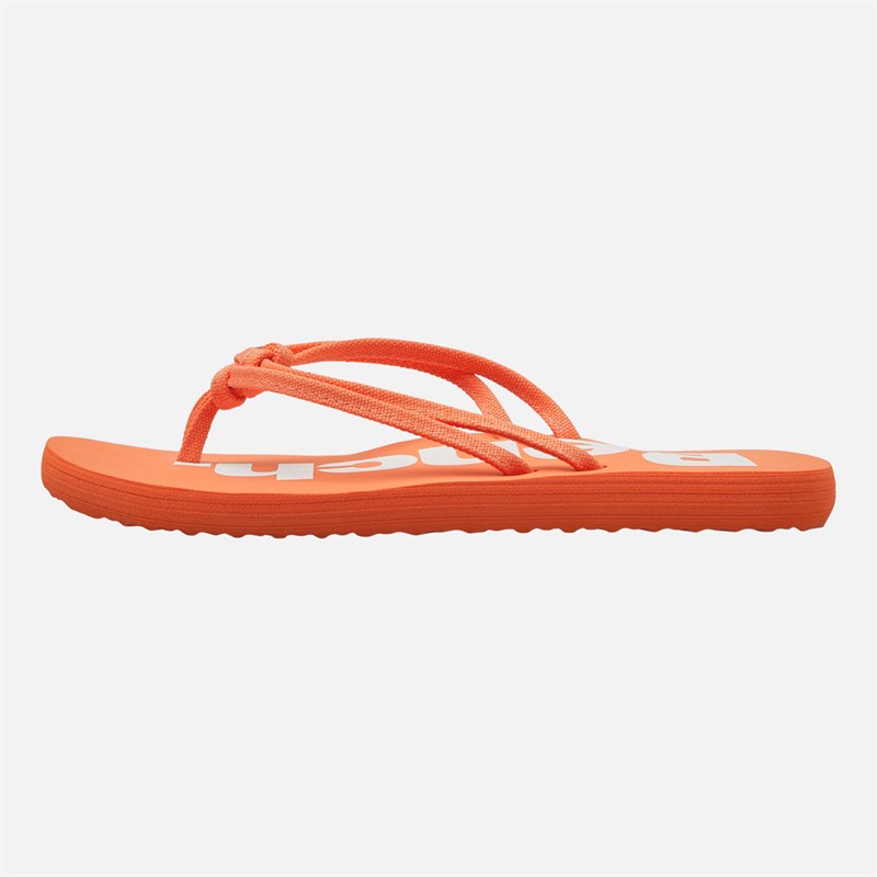 Bench Womens Invisa Flip Flops Coral