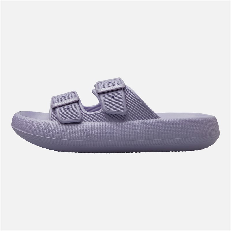 Bench Womens Ibbette Dual Strap Sandals Lilac